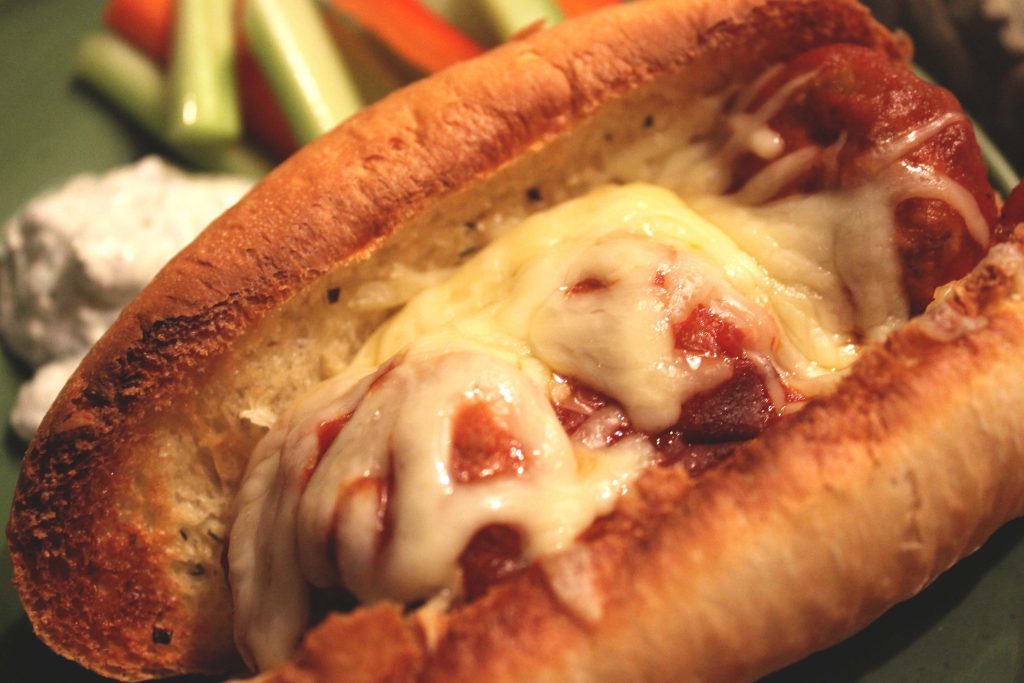 Fan Recipe: Pizza Meatball Sub