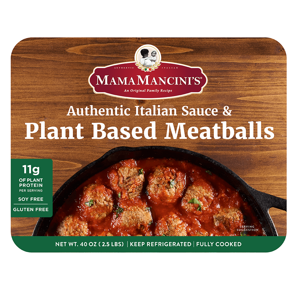 40oz plant based meatball-01 | MamaMancini's Original Family Recipe