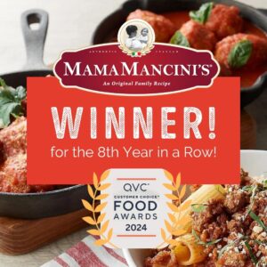 MamaMancini's 2024 Winner of QVC Consumer Choice Awards