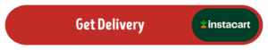 A red button with white text reading "Get Delivery" sits on the left, alongside the dark green circle featuring the Instacart logo. Consider adding Mama Mancini's Cheese Stuffed Chicken Meatballs to your cart for a delightful treat—now available at Costco. _MamaMancinis